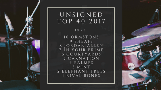 Top 10 Unsigned Singles of&nbsp;2017