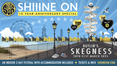 SHIIINE ON ANNOUNCE SPECIAL ONE-OFF SHIIINE ON WEEKENDER 
