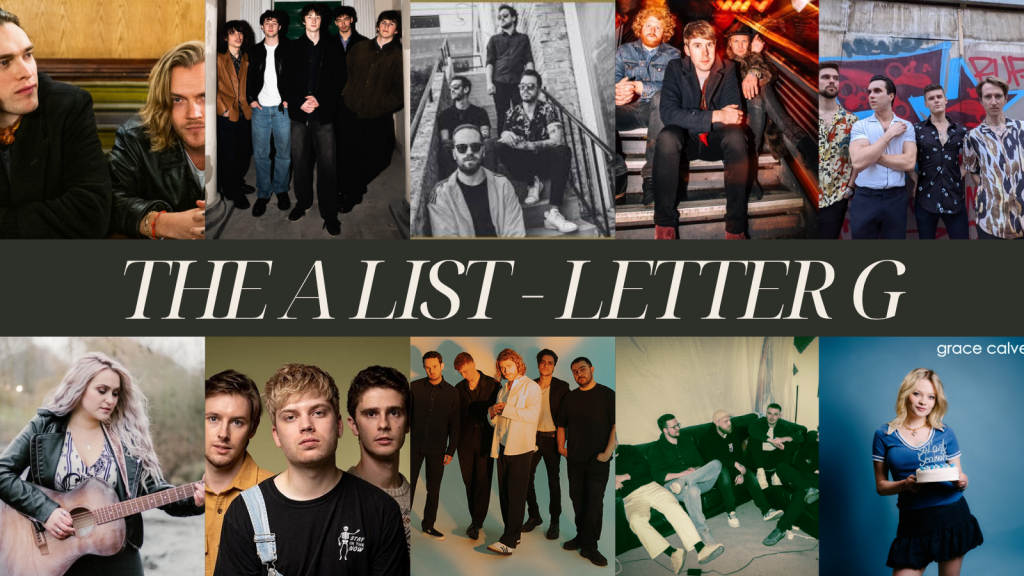 The Front Row Presents: 250 Artists That Will Break Out By 2028 – The Letter G